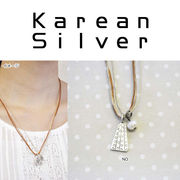 ■ピズム■　karean silver ネックレス NO