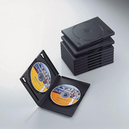 エレコム DVDトールケース CCD-DVD06BK
