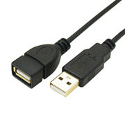 変換名人 極細USBケーブルAオス-Aメス 5m USB2A-AB/CA500