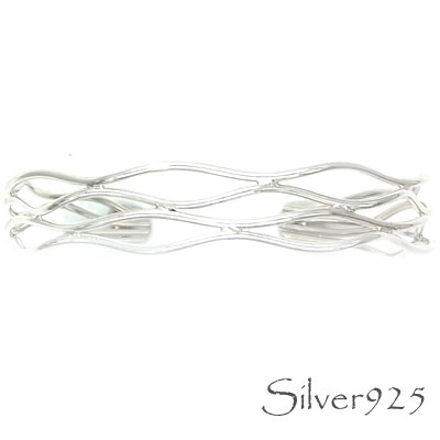バングル / 3-3050-7  ◆ Silver925 シルバー デザイン バングル