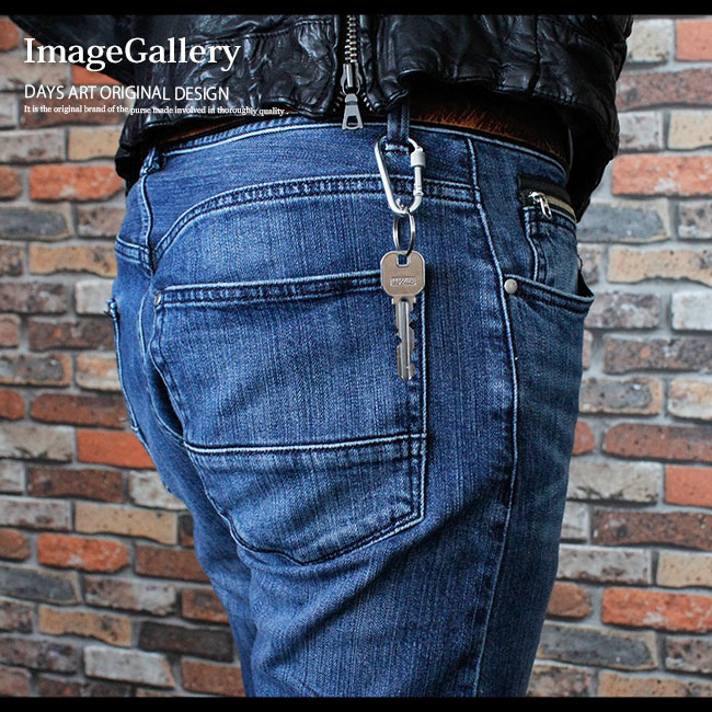 カラビナキーホルダー シルバー アルミニウム アルミキーホルダー 軽くてシンプル ロック式 キーリング ファッション雑貨 株式会社 アジアンアーツ 問屋 仕入れ 卸 卸売の専門 仕入れならnetsea