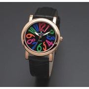 正規品AMORE DOLCE腕時計アモーレドルチェ AD18303-PGBKCL/BK ラウンド 革バンド レディース腕時計
