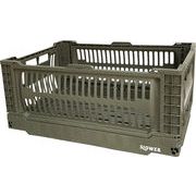 FOLDING CONTAINER Bask(L) OLIVE