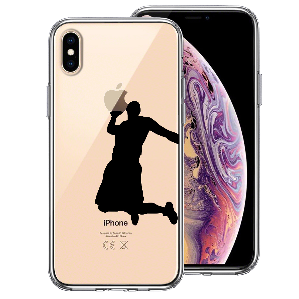 Iphonex Iphonexs 側面ソフト 背面ハード ハイブリッド クリア ケース バスケ ダンクシュート２ 家電 Av Pc ユニバーサル アーツ 株式会社 問屋 仕入れ 卸 卸売の専門 仕入れならnetsea