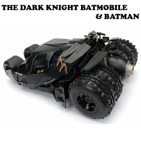 1:24 2008 THE DARK KNIGHT BATMOBILE W/BATMAN【バットモービル