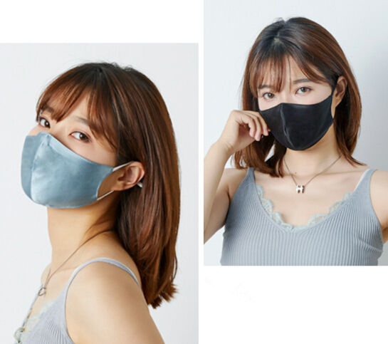 高品質フェイスマスク　飛沫防止　シルク　日焼け止め　春夏適用　　洗える　3D