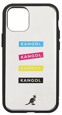 KANGOL IIIIfit Clear iPhone12 mini対応ケース カラフル KGL-18A