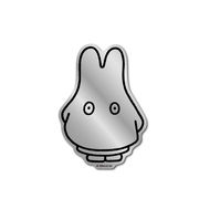 miffy ミッフィー おばけ シルバー 鏡面 キャラクターステッカー 絵本 イラスト かわいい うさぎ MIF015