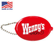 Wendy's COIN CASE RED