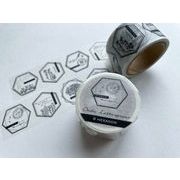 大枝活版室 Masking tape【 8 hexagon 】2021_7_1発売
