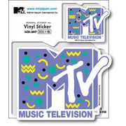 MTV ロゴステッカー 90s 音楽 ミュージック アメリカ 人気 LCS347 グッズ