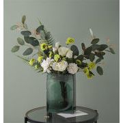 花瓶 クリエイティブ シンプル 家庭用 ガラス ライトラグジュアリー 装飾 カジュアル