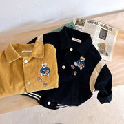 韓国子供服  子供服  キッズ服  子供用コート  春  男女の児童  クマのコート  赤ちゃん