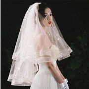 超人気ins話題 ベール 花嫁 結婚 写真道具 ウエディングドレス 大人気 洗練された パール アクセサリー