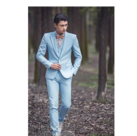 ●秋SALE●3点セット 無地 紳士服 スーツ セット 韓国スタイル スリム ホスティング 写真