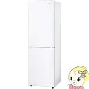 [予約]【設置込】アイリスオーヤマ 2ドア ファン式 自動霜取り 冷凍冷蔵庫 274L IRSN-27A-W ホワイト