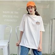 韓国風　レディース　半袖Tシャツ　新しい夏　カジュアル　ファッションTシャツ　ブラウス★M-2XL