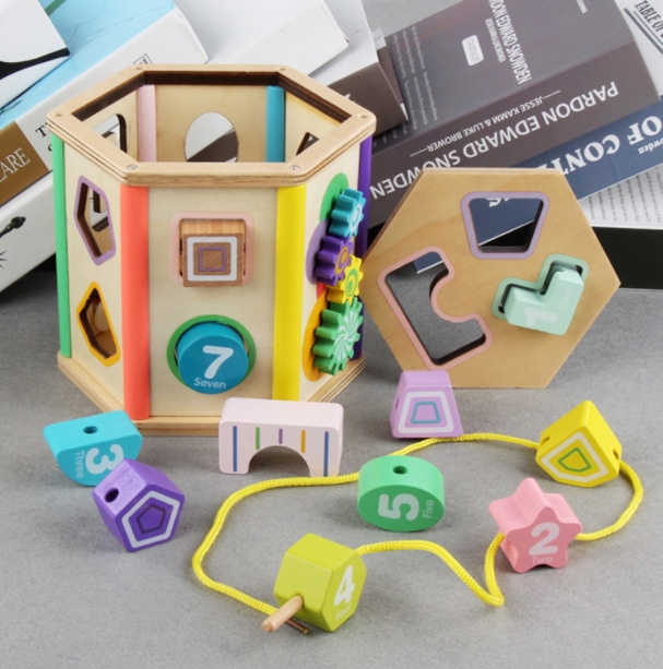 知育玩具 木製 型はめ 積み木 脳トレ プレゼント 大人気 教具 遊び用
