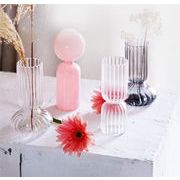 すごく可愛いです デザインセンス クリアガラス ホーム 装飾 花瓶 リビングルーム フラワーアレンジメント
