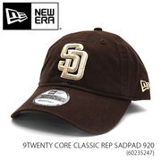 ニューエラ【NEW ERA】60235247 9TWENTY SAN DIEGO PADRES サンディエゴ・パドレス キャップ 帽子
