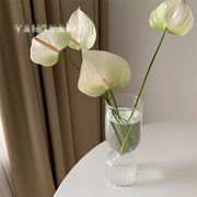 簡単にサマ見え 早い者勝ち 花瓶 装飾 オーナメント ガラス シンプル テーブル ドライフラワー