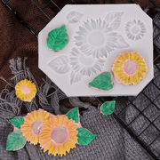 Gum pasteDIY手芸 素材 アロマ モールド 手作り石鹸 エポキシ樹脂 アクセパーツ 資材飾り花葉