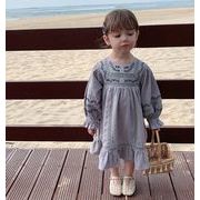 ins  2022 韓国風子供服  子供服  ワンピース    可愛い スカート  長袖   キッズ服   お出かけ80-110cm