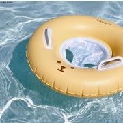 海上遊び   浮き輪   キッズ用   プール  小さなクマ  ins   浮輪   水遊び用品   海水浴