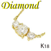 1-2203-02008 IDZ ◆ K18 イエローゴールド プチ ペンダント＆ネックレス ダイヤモンド 1.01ct