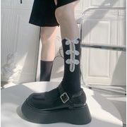 ソックス フットカバー  靴下　フットカバー くつ下 ファッション小物  ハイソックス 唐風