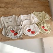 大人気★ベビー赤ちゃん用★tシャツ+ショートパンツ★セットアップ★3色　73-100cm
