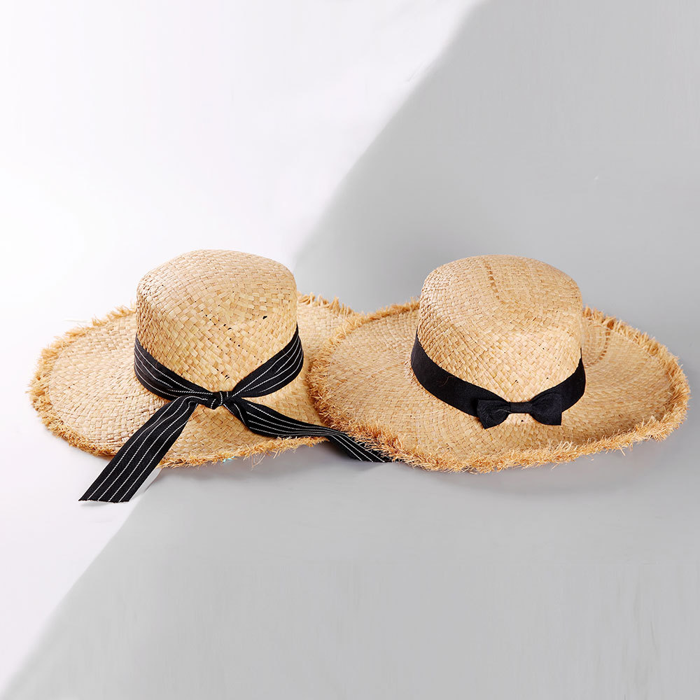 麦わら帽子　帽子　ハット　レディース　夏　日焼け止め　つば広帽子　ファッション