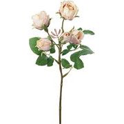 【造花】ベルローズスプレー　クリームラベンダー　ＦＡ－７３６３Ｃ／Ｌ