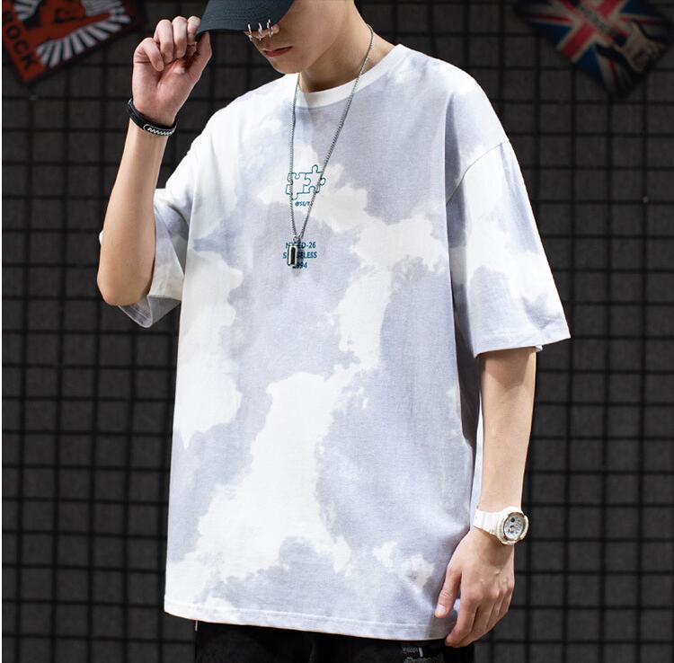 韓国風  Tシャツ　半袖Tシャツ　夏の新しい　カジュアルTシャツ　ファッションTシャツ★M-3X