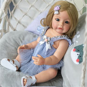 可愛い シミュレーション 女の子 赤ちゃん ロングヘア プリンセス 人形 おもちゃ 趣味 ギフト