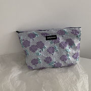 　バッグ　エコバッグ　ポーチ　収納袋　化粧袋　便利　韓国ファッション　ミニーバッグ　花柄