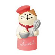 【ご紹介します！猫の和雑貨！Concombre洋菓子コンブル！いちごケーキフェア】パティシエ猫