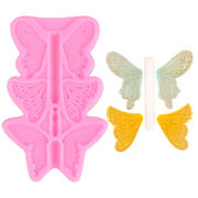 DIY手芸 素材 アロマ モールド 手作り石鹸 エポキシ樹脂 資材飾り キャンドル 装飾DIY 翼 蝶々