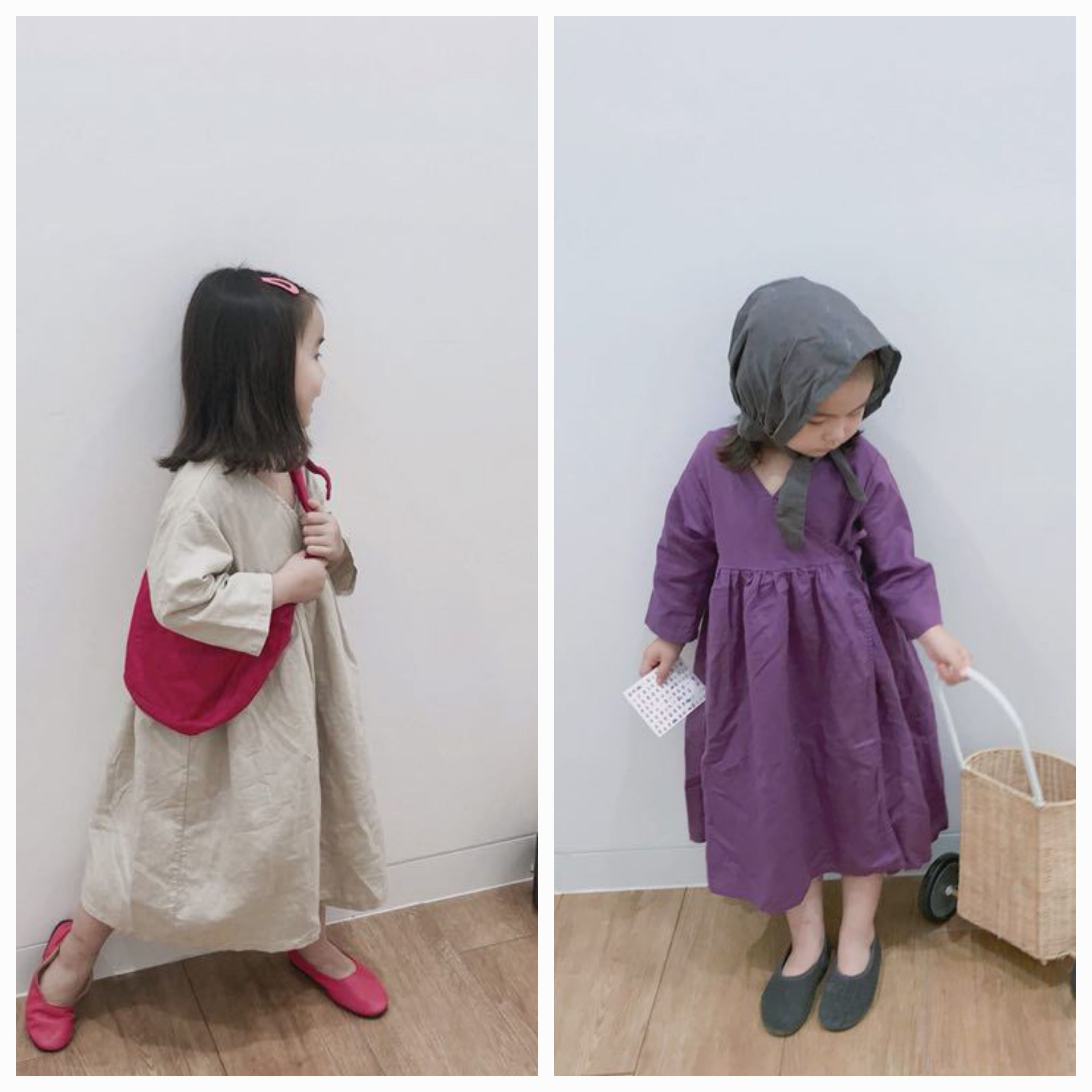 22夏服 2色 80 130cm 韓国風子供服 ベビー服 女の子 春秋 可愛い ベビー服 長袖ワンピース Www Watsons Biz Id