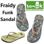 【SANUK】(サヌーク) Fraidy Funk Sandal / フライデー ファンク サンダル　2色