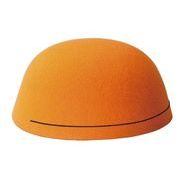 フェルト帽子 オレンジ 14735