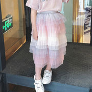 【2022春夏新作】チュール 子供服 スカート 女の子 可愛い 韓国風子供服 キッズワンピース ファッション