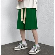 ショートパンツ デザインセンス ヒップホップ セーターパンツ トレンド カップル バスケットボールパンツ