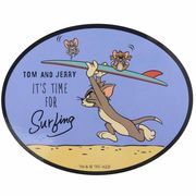 トムとジェリー ダイカットビニールステッカー サーフィン