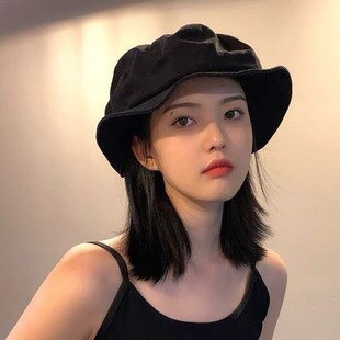 帽子の女性大衆がデザインした漁師帽韓国版ネット赤雲輪帽日よけの新しい盆帽日系百合レジャー