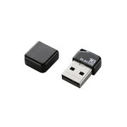エレコム USBメモリ/USB2.0/小型/キャップ付/16GB/ブラック MF-SU2B