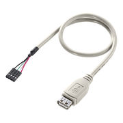 【5個セット】 サンワサプライ USBケーブル TK-USB2NX5