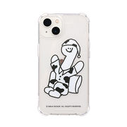 168cm ハイブリッドクリアケース for iPhone 13 White Olly w