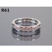 【再入荷】【ハイクオリティ】CZリング　CZダイヤ使用　9号ー19号