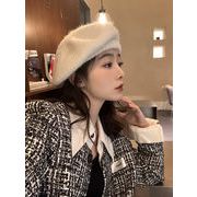 ベレー帽　ニット帽子　レディース　冬　秋　韓国ファッション　